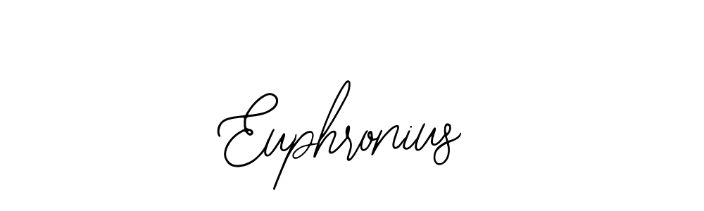 The best way (Bearetta-2O07w) to make a short signature is to pick only two or three words in your name. The name Euphronius include a total of six letters. For converting this name. Euphronius signature style 12 images and pictures png