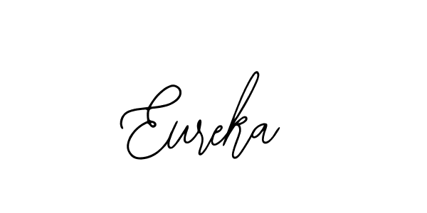 Use a signature maker to create a handwritten signature online. With this signature software, you can design (Bearetta-2O07w) your own signature for name Eureka. Eureka signature style 12 images and pictures png