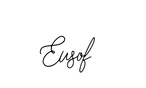 How to make Eusof signature? Bearetta-2O07w is a professional autograph style. Create handwritten signature for Eusof name. Eusof signature style 12 images and pictures png