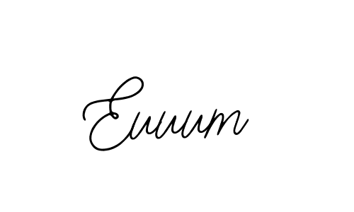 Create a beautiful signature design for name Euuum. With this signature (Bearetta-2O07w) fonts, you can make a handwritten signature for free. Euuum signature style 12 images and pictures png