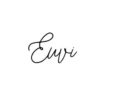 Also we have Euvi name is the best signature style. Create professional handwritten signature collection using Bearetta-2O07w autograph style. Euvi signature style 12 images and pictures png