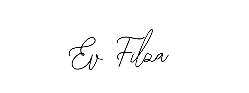 Ev Filza stylish signature style. Best Handwritten Sign (Bearetta-2O07w) for my name. Handwritten Signature Collection Ideas for my name Ev Filza. Ev Filza signature style 12 images and pictures png