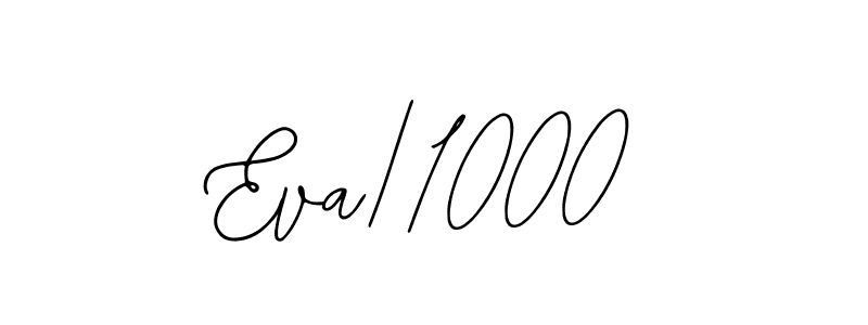 Best and Professional Signature Style for Eva/1000. Bearetta-2O07w Best Signature Style Collection. Eva/1000 signature style 12 images and pictures png
