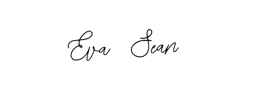 The best way (Bearetta-2O07w) to make a short signature is to pick only two or three words in your name. The name Eva  Sean include a total of six letters. For converting this name. Eva  Sean signature style 12 images and pictures png