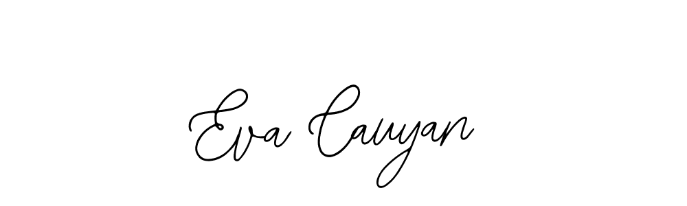 Bearetta-2O07w is a professional signature style that is perfect for those who want to add a touch of class to their signature. It is also a great choice for those who want to make their signature more unique. Get Eva Cauyan name to fancy signature for free. Eva Cauyan signature style 12 images and pictures png