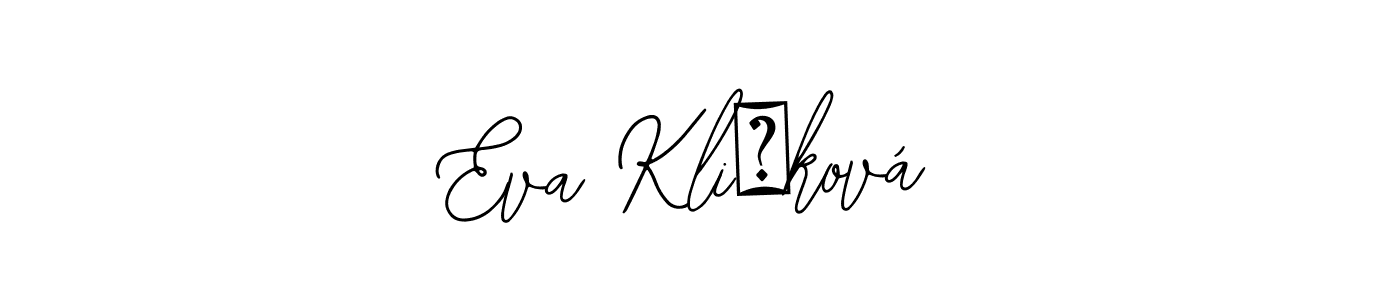 Use a signature maker to create a handwritten signature online. With this signature software, you can design (Bearetta-2O07w) your own signature for name Eva Kličková. Eva Kličková signature style 12 images and pictures png