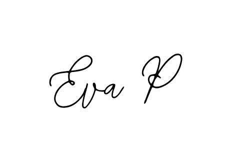 Use a signature maker to create a handwritten signature online. With this signature software, you can design (Bearetta-2O07w) your own signature for name Eva P. Eva P signature style 12 images and pictures png