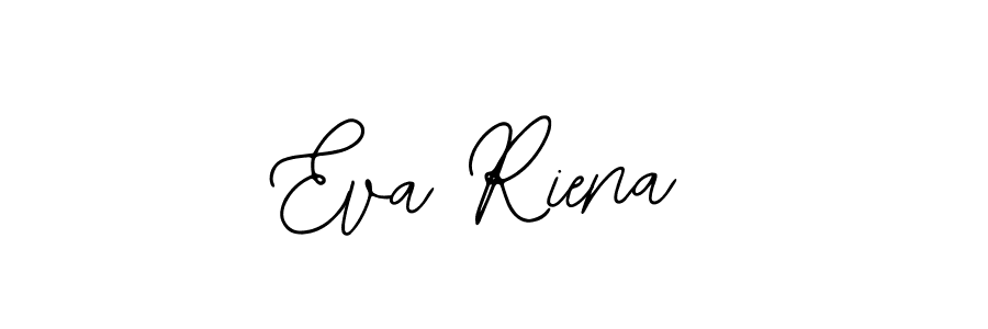 Use a signature maker to create a handwritten signature online. With this signature software, you can design (Bearetta-2O07w) your own signature for name Eva Riena. Eva Riena signature style 12 images and pictures png