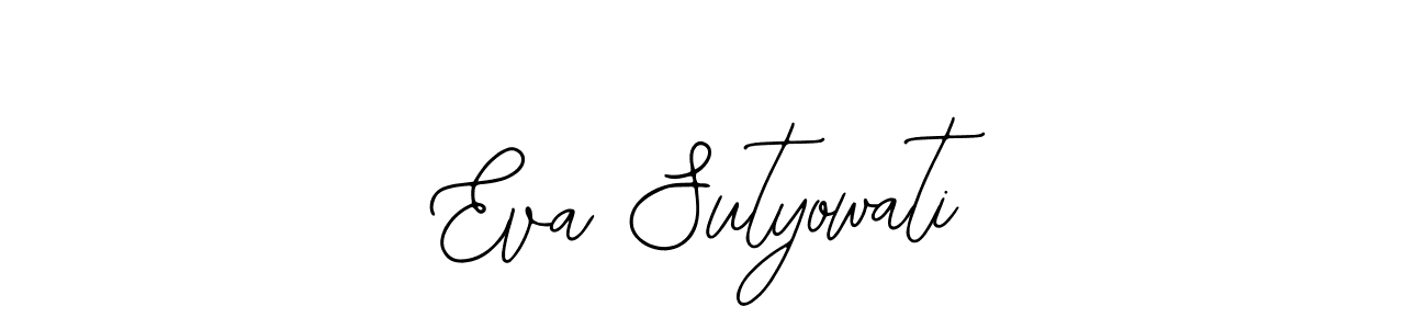 Make a beautiful signature design for name Eva Sutyowati. Use this online signature maker to create a handwritten signature for free. Eva Sutyowati signature style 12 images and pictures png