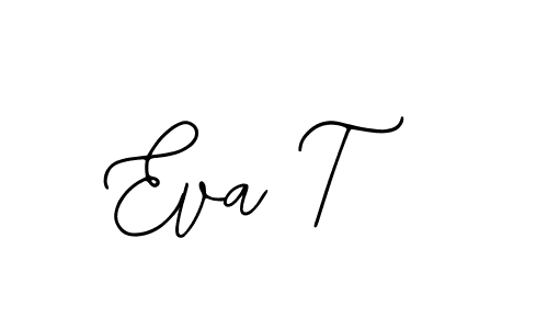 The best way (Bearetta-2O07w) to make a short signature is to pick only two or three words in your name. The name Eva T include a total of six letters. For converting this name. Eva T signature style 12 images and pictures png