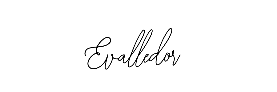 if you are searching for the best signature style for your name Evalledor. so please give up your signature search. here we have designed multiple signature styles  using Bearetta-2O07w. Evalledor signature style 12 images and pictures png