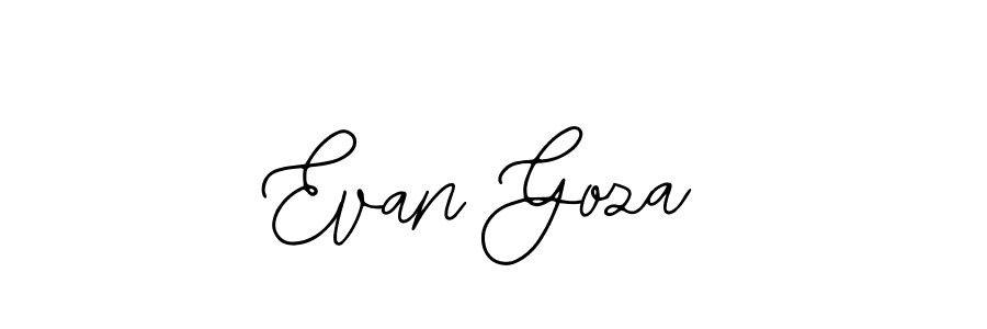 Also we have Evan Goza name is the best signature style. Create professional handwritten signature collection using Bearetta-2O07w autograph style. Evan Goza signature style 12 images and pictures png