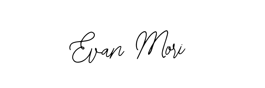 Evan Mori stylish signature style. Best Handwritten Sign (Bearetta-2O07w) for my name. Handwritten Signature Collection Ideas for my name Evan Mori. Evan Mori signature style 12 images and pictures png