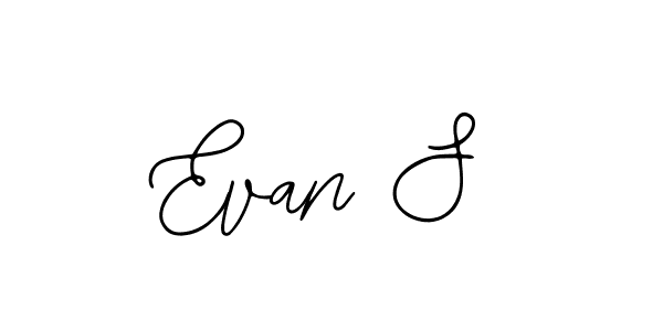 Make a beautiful signature design for name Evan S. With this signature (Bearetta-2O07w) style, you can create a handwritten signature for free. Evan S signature style 12 images and pictures png