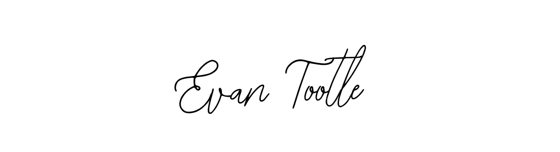 How to make Evan Tootle signature? Bearetta-2O07w is a professional autograph style. Create handwritten signature for Evan Tootle name. Evan Tootle signature style 12 images and pictures png