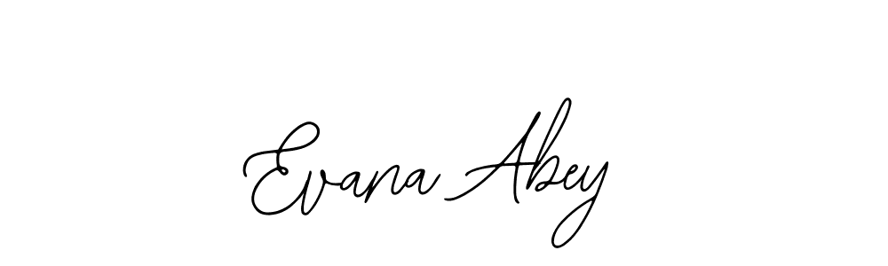 See photos of Evana Abey official signature by Spectra . Check more albums & portfolios. Read reviews & check more about Bearetta-2O07w font. Evana Abey signature style 12 images and pictures png