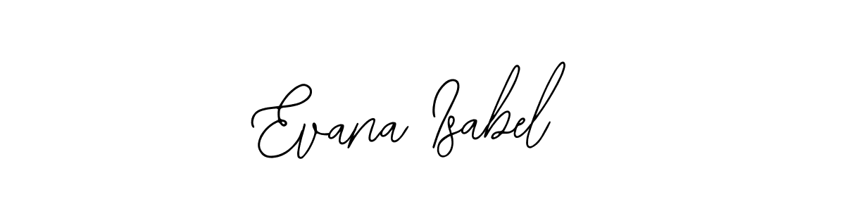 You can use this online signature creator to create a handwritten signature for the name Evana Isabel. This is the best online autograph maker. Evana Isabel signature style 12 images and pictures png