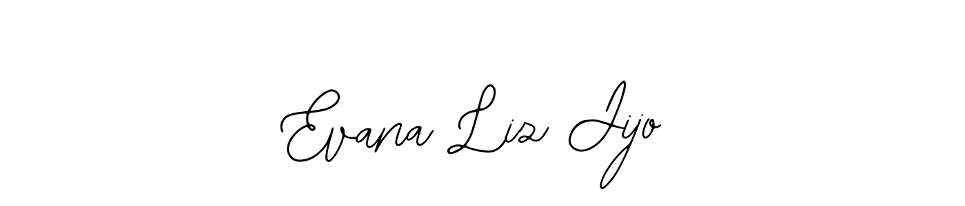 Here are the top 10 professional signature styles for the name Evana Liz Jijo. These are the best autograph styles you can use for your name. Evana Liz Jijo signature style 12 images and pictures png