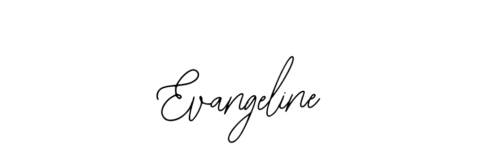 Best and Professional Signature Style for Evangeline. Bearetta-2O07w Best Signature Style Collection. Evangeline signature style 12 images and pictures png