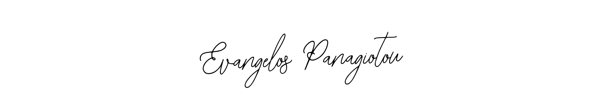 You should practise on your own different ways (Bearetta-2O07w) to write your name (Evangelos Panagiotou) in signature. don't let someone else do it for you. Evangelos Panagiotou signature style 12 images and pictures png