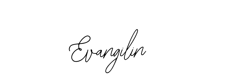 Make a beautiful signature design for name Evangilin. Use this online signature maker to create a handwritten signature for free. Evangilin signature style 12 images and pictures png