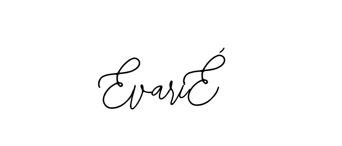 Once you've used our free online signature maker to create your best signature Bearetta-2O07w style, it's time to enjoy all of the benefits that EvariÉ name signing documents. EvariÉ signature style 12 images and pictures png