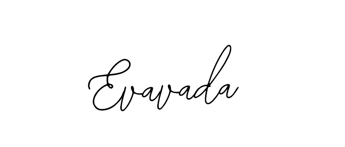 Make a beautiful signature design for name Evavada. With this signature (Bearetta-2O07w) style, you can create a handwritten signature for free. Evavada signature style 12 images and pictures png