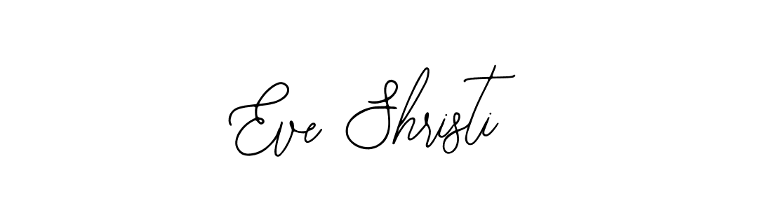 Bearetta-2O07w is a professional signature style that is perfect for those who want to add a touch of class to their signature. It is also a great choice for those who want to make their signature more unique. Get Eve Shristi name to fancy signature for free. Eve Shristi signature style 12 images and pictures png