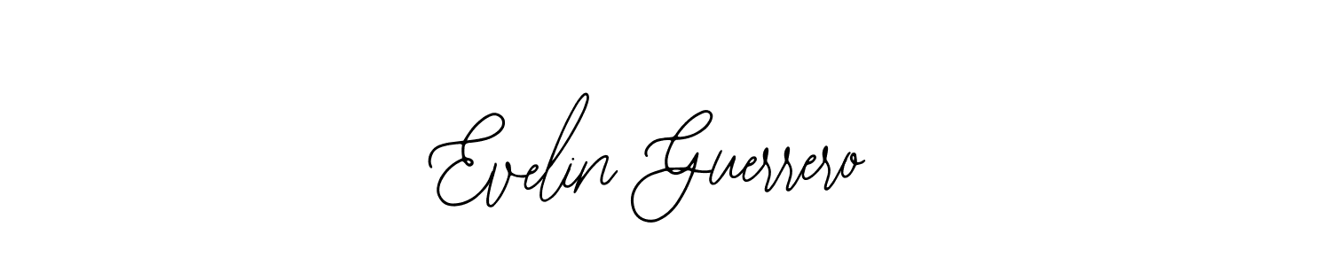 How to make Evelin Guerrero name signature. Use Bearetta-2O07w style for creating short signs online. This is the latest handwritten sign. Evelin Guerrero signature style 12 images and pictures png