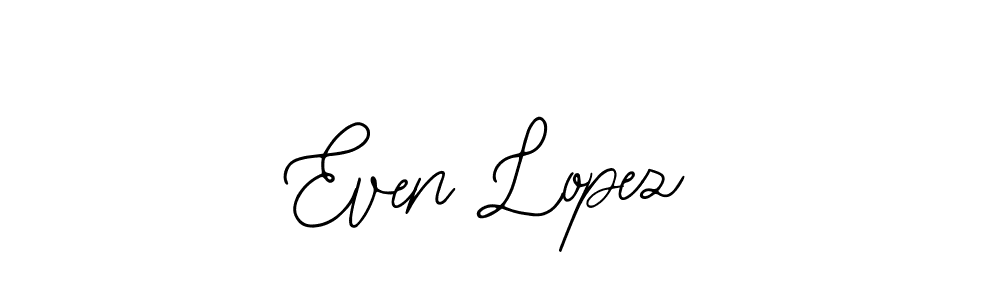Even Lopez stylish signature style. Best Handwritten Sign (Bearetta-2O07w) for my name. Handwritten Signature Collection Ideas for my name Even Lopez. Even Lopez signature style 12 images and pictures png