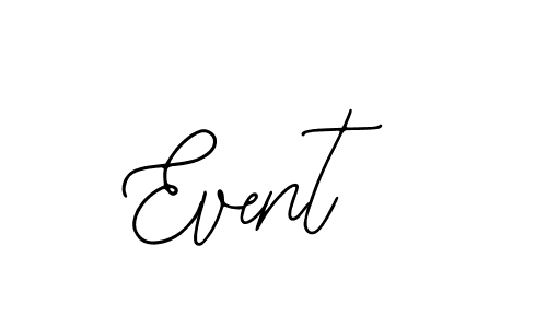 How to make Event signature? Bearetta-2O07w is a professional autograph style. Create handwritten signature for Event name. Event signature style 12 images and pictures png