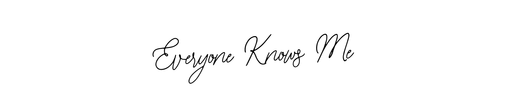 Make a beautiful signature design for name Everyone Knows Me. With this signature (Bearetta-2O07w) style, you can create a handwritten signature for free. Everyone Knows Me signature style 12 images and pictures png