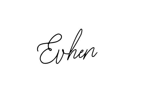How to Draw Evhen signature style? Bearetta-2O07w is a latest design signature styles for name Evhen. Evhen signature style 12 images and pictures png