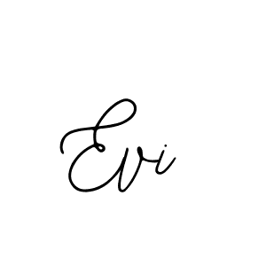 You should practise on your own different ways (Bearetta-2O07w) to write your name (Evi) in signature. don't let someone else do it for you. Evi signature style 12 images and pictures png