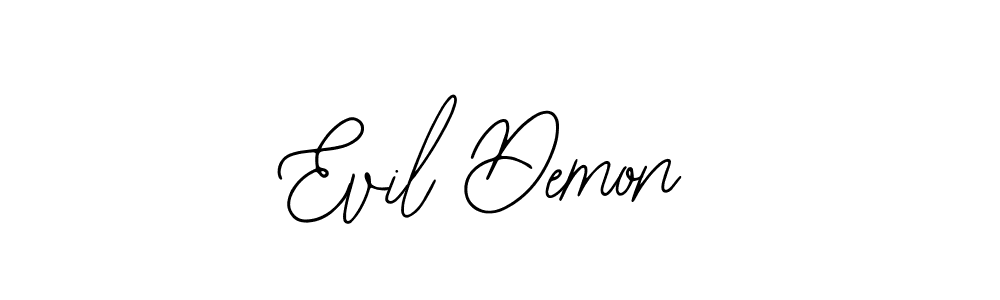 Also we have Evil Demon name is the best signature style. Create professional handwritten signature collection using Bearetta-2O07w autograph style. Evil Demon signature style 12 images and pictures png