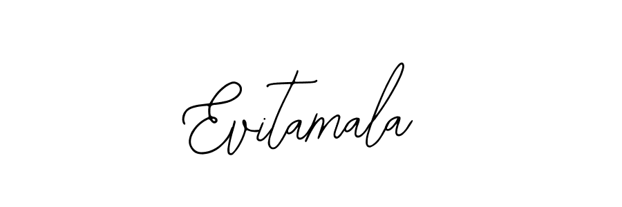 How to Draw Evitamala signature style? Bearetta-2O07w is a latest design signature styles for name Evitamala. Evitamala signature style 12 images and pictures png