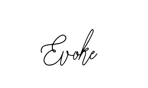 if you are searching for the best signature style for your name Evoke. so please give up your signature search. here we have designed multiple signature styles  using Bearetta-2O07w. Evoke signature style 12 images and pictures png