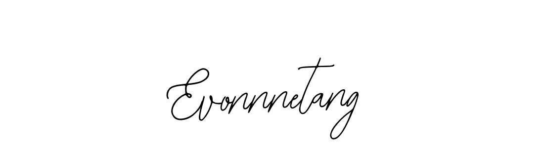 Evonnnetang stylish signature style. Best Handwritten Sign (Bearetta-2O07w) for my name. Handwritten Signature Collection Ideas for my name Evonnnetang. Evonnnetang signature style 12 images and pictures png