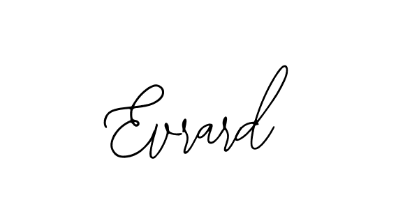 Evrard stylish signature style. Best Handwritten Sign (Bearetta-2O07w) for my name. Handwritten Signature Collection Ideas for my name Evrard. Evrard signature style 12 images and pictures png