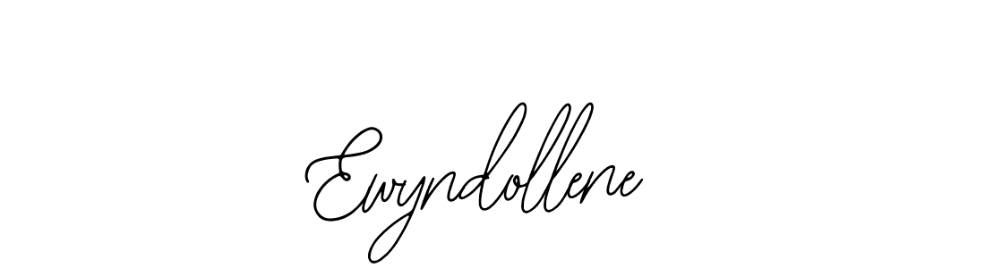 Bearetta-2O07w is a professional signature style that is perfect for those who want to add a touch of class to their signature. It is also a great choice for those who want to make their signature more unique. Get Ewyndollene name to fancy signature for free. Ewyndollene signature style 12 images and pictures png
