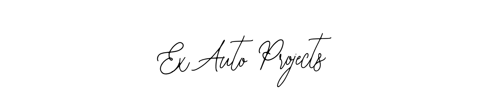 The best way (Bearetta-2O07w) to make a short signature is to pick only two or three words in your name. The name Ex Auto Projects include a total of six letters. For converting this name. Ex Auto Projects signature style 12 images and pictures png