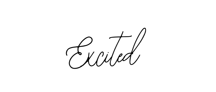 Excited stylish signature style. Best Handwritten Sign (Bearetta-2O07w) for my name. Handwritten Signature Collection Ideas for my name Excited. Excited signature style 12 images and pictures png