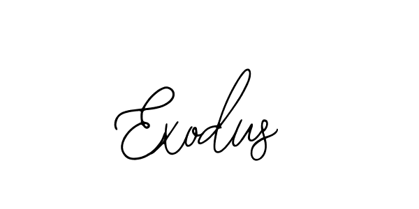 You should practise on your own different ways (Bearetta-2O07w) to write your name (Exodus) in signature. don't let someone else do it for you. Exodus signature style 12 images and pictures png
