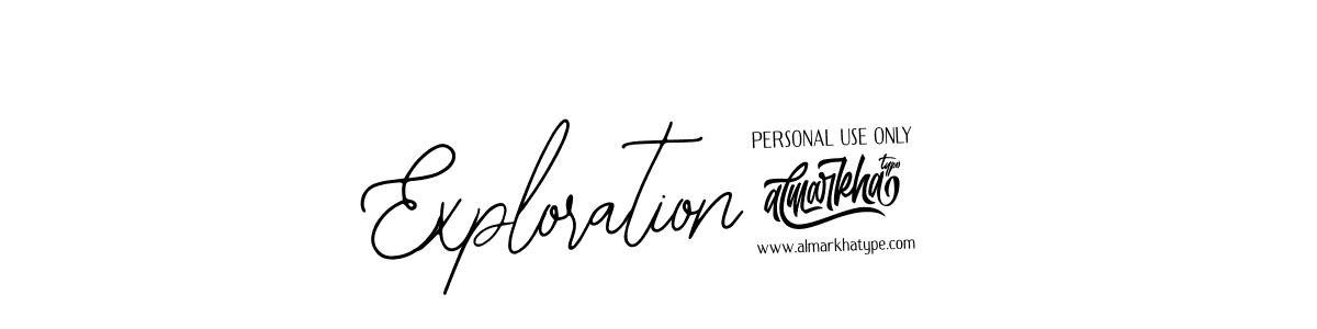 This is the best signature style for the Exploration! name. Also you like these signature font (Bearetta-2O07w). Mix name signature. Exploration! signature style 12 images and pictures png