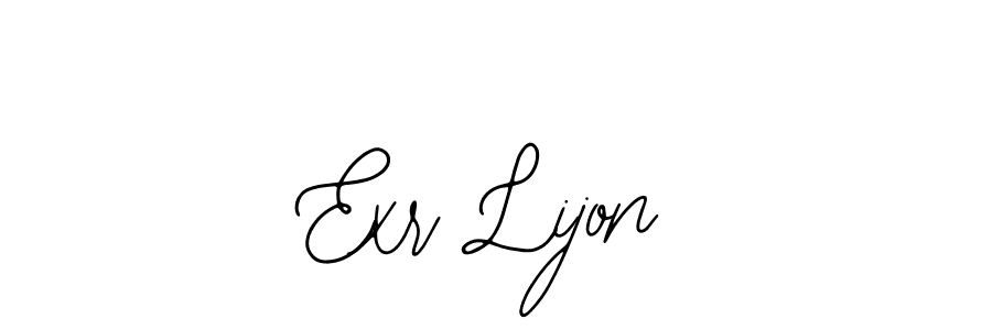 You can use this online signature creator to create a handwritten signature for the name Exr Lijon. This is the best online autograph maker. Exr Lijon signature style 12 images and pictures png
