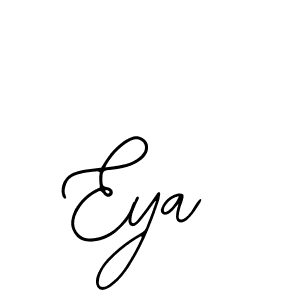 Design your own signature with our free online signature maker. With this signature software, you can create a handwritten (Bearetta-2O07w) signature for name Eya. Eya signature style 12 images and pictures png