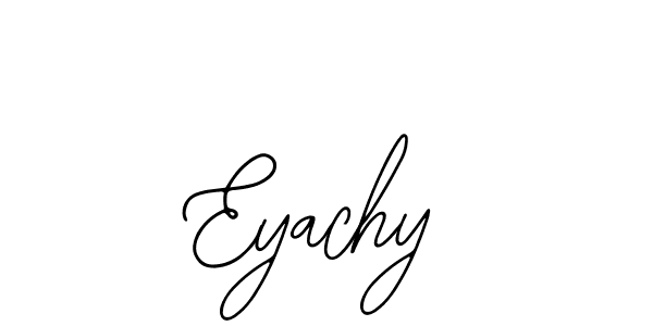 The best way (Bearetta-2O07w) to make a short signature is to pick only two or three words in your name. The name Eyachy include a total of six letters. For converting this name. Eyachy signature style 12 images and pictures png