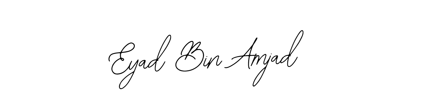 Make a beautiful signature design for name Eyad Bin Amjad. With this signature (Bearetta-2O07w) style, you can create a handwritten signature for free. Eyad Bin Amjad signature style 12 images and pictures png