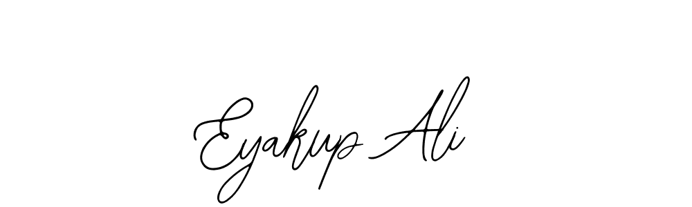 Make a beautiful signature design for name Eyakup Ali. Use this online signature maker to create a handwritten signature for free. Eyakup Ali signature style 12 images and pictures png