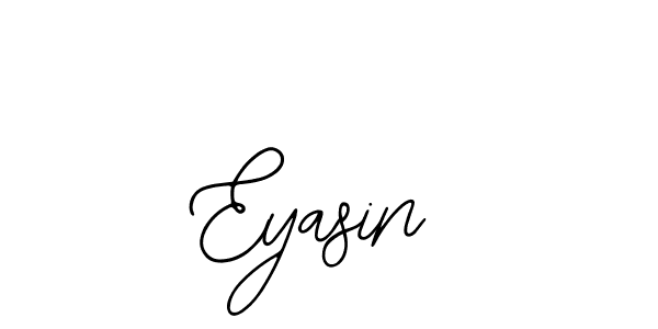 Make a beautiful signature design for name Eyasin. Use this online signature maker to create a handwritten signature for free. Eyasin signature style 12 images and pictures png